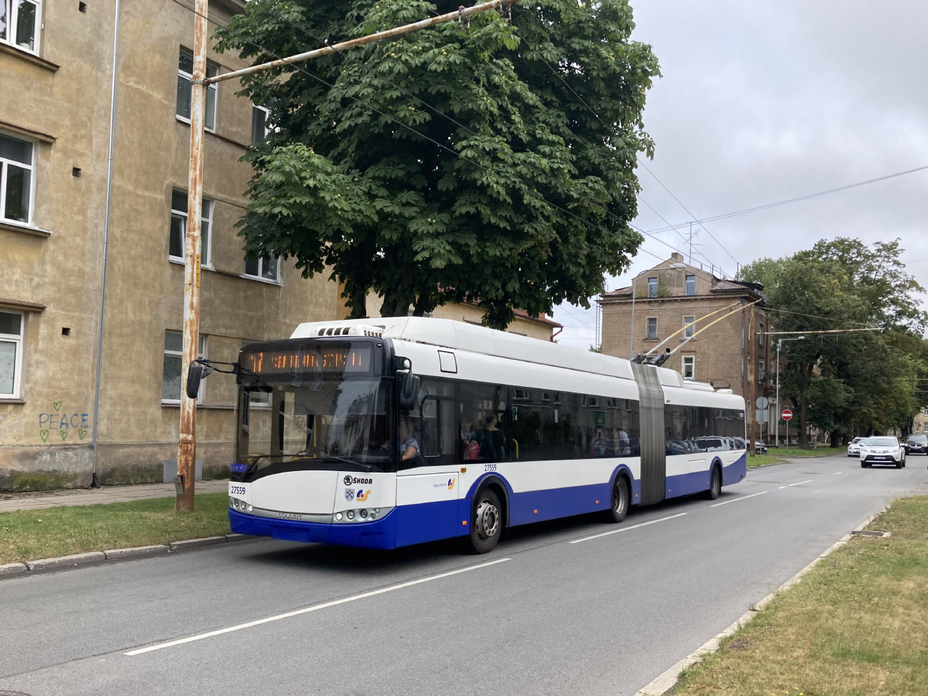 Рига, Škoda 27Tr Solaris III № 27559