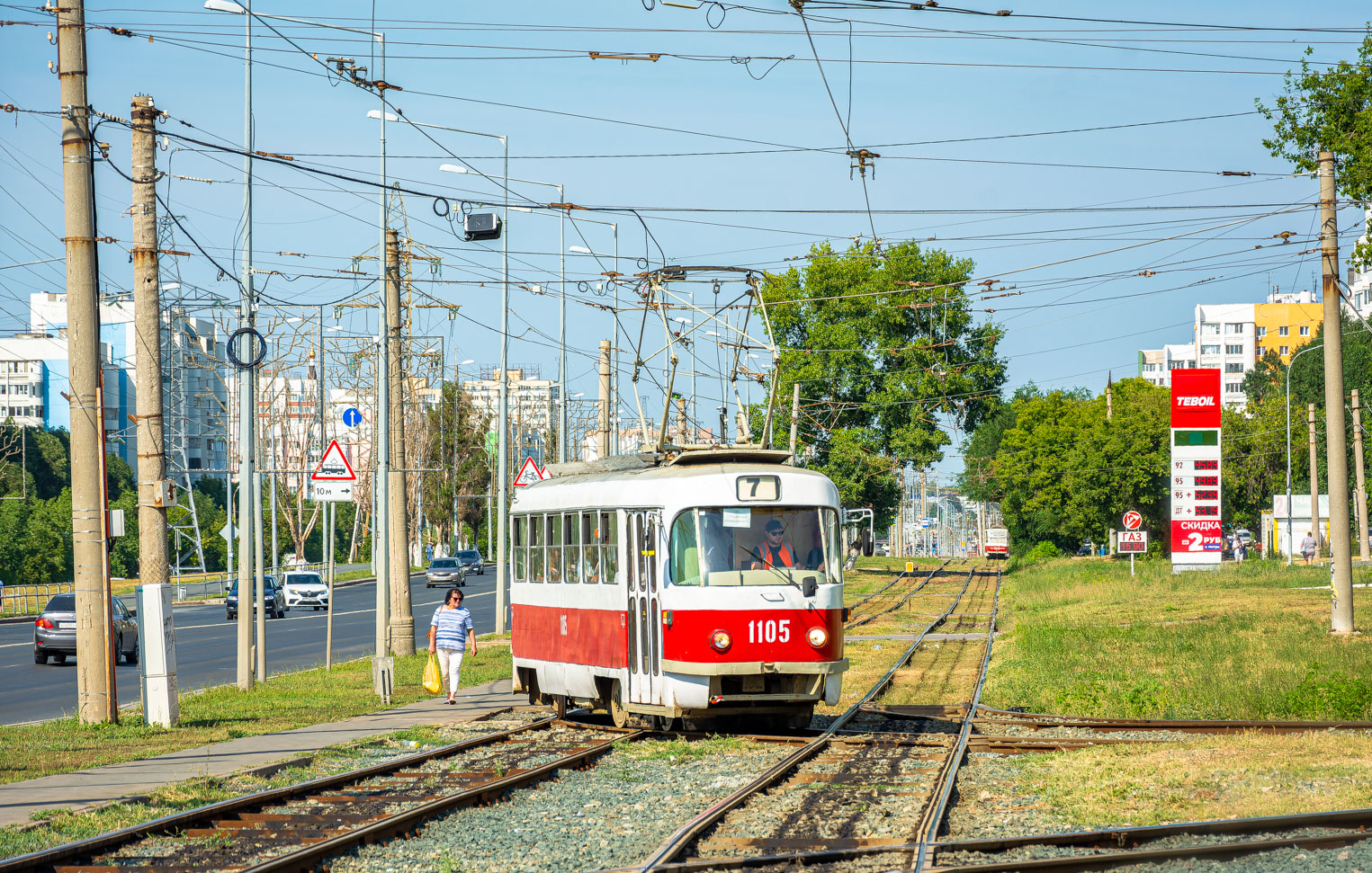 Samara, Tatra T3SU (2-door) № 1105