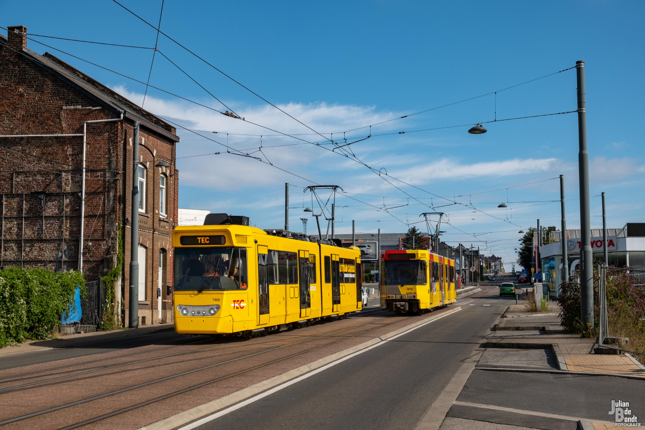 Charleroi, BN/ACEC/Alstom type 6100 6-axle № 7409