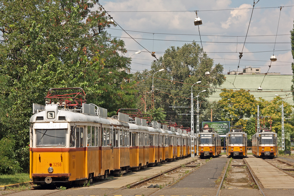 Будапешт, Ganz UV2 № 3258; Будапешт — Трамвайные депо