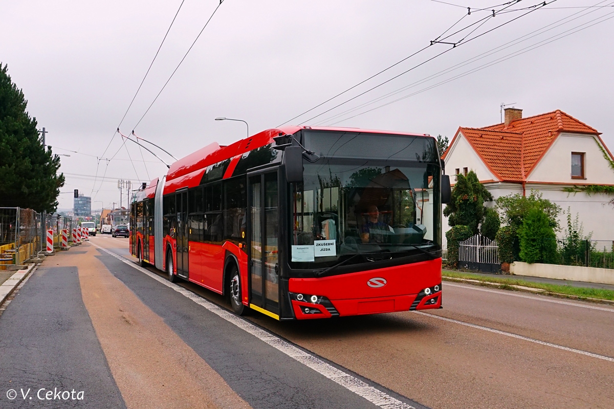 Будапешт, Solaris Trollino IV 18 Škoda № P27 00P11; Пльзень — Новые троллейбусы с завода Шкода