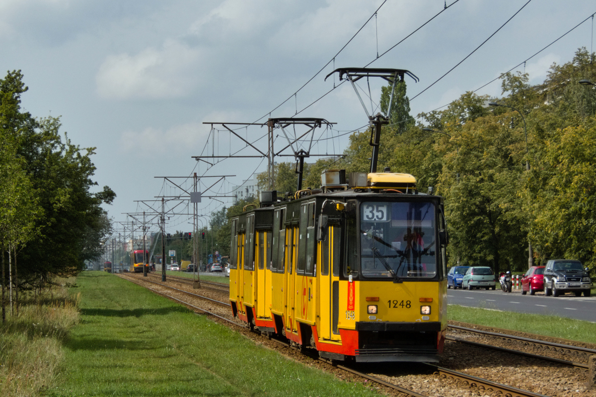 Warschau, Konstal 105Na Nr. 1248