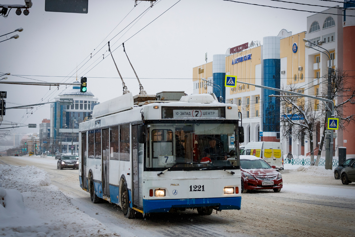 Саранск, Тролза-5275.03 «Оптима» № 1221