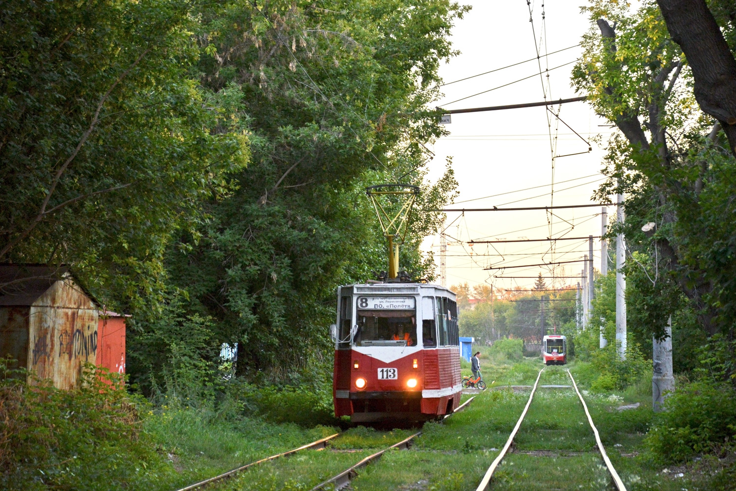 Omsk, 71-605 (KTM-5M3) № 113