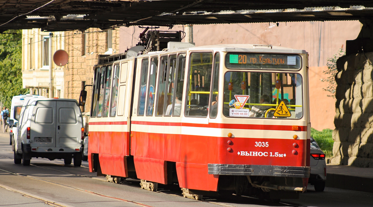 Санкт Петербург, ЛВС-86К № 3035 Санкт Петербург, ЛВС-86К № 3035