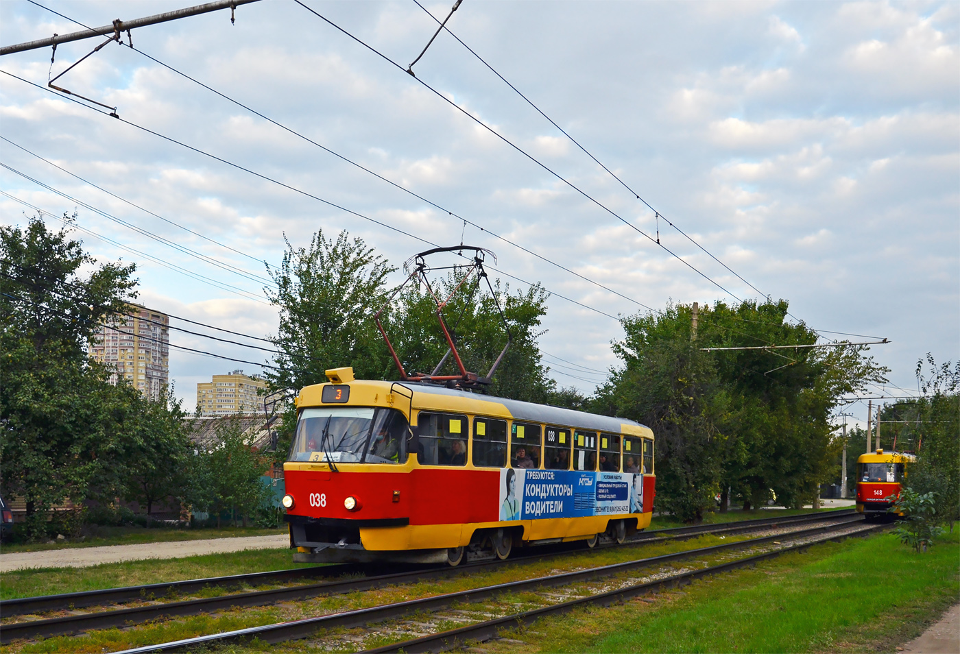 Краснодар, Tatra T3SU № 038