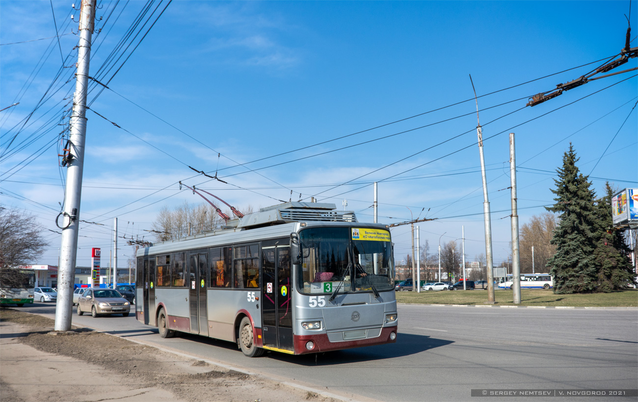Великий Новгород, ЛиАЗ-52803 (ВЗТМ) № 55
