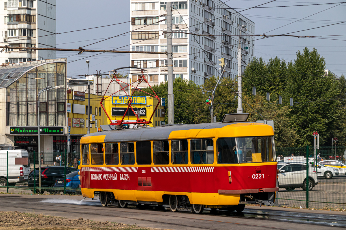 Москва, Tatra T3SU № 0221