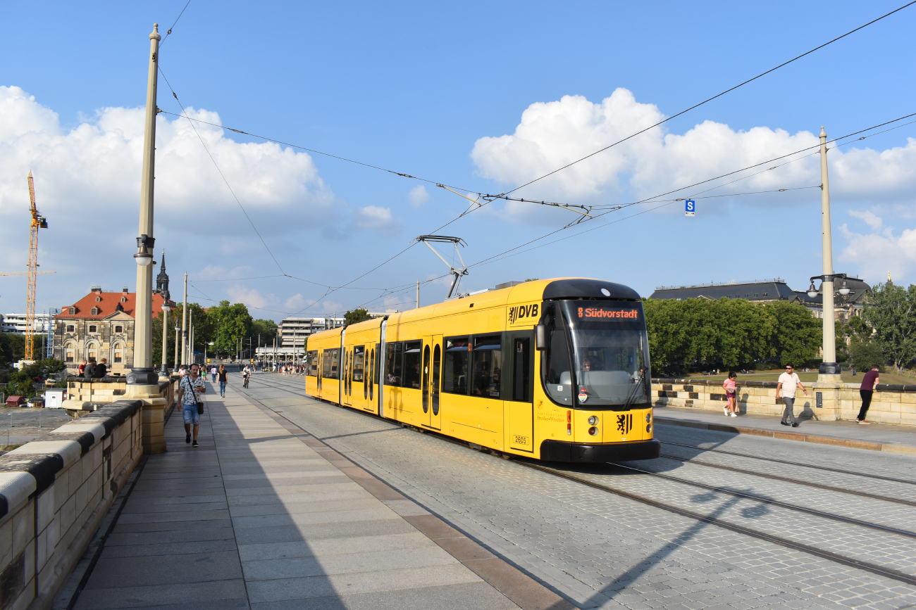 Дрезден, Bombardier NGT D8 DD 	 № 2605