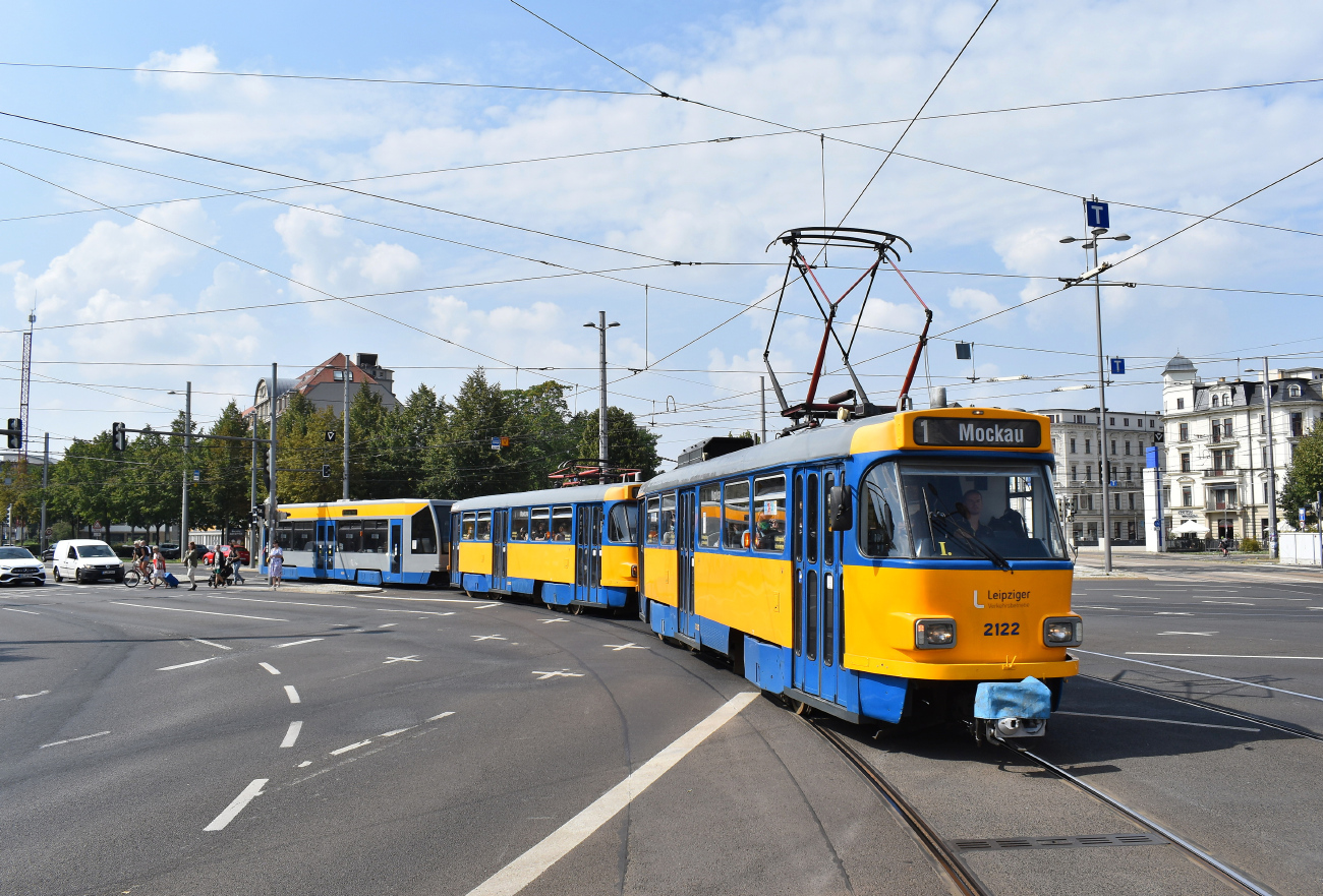 Лейпциг, Tatra T4D-M1 № 2122 Лейпциг, Tatra T4D-M1 № 2122