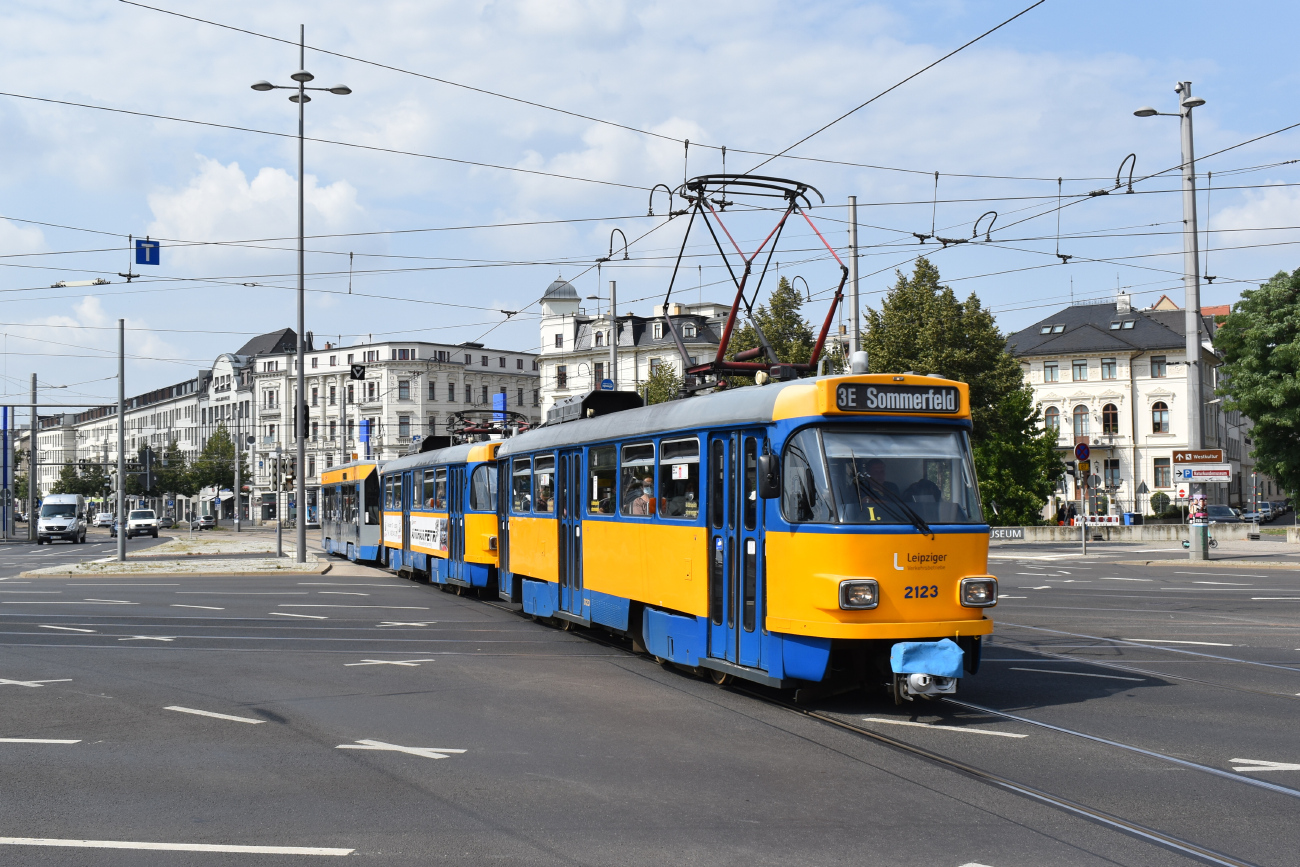 Leipzig, Tatra T4D-M1 Nr. 2123 Leipzig, Tatra T4D-M1 Nr. 2123