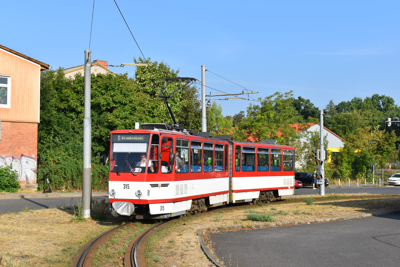 Гота, Tatra KT4DC № 315