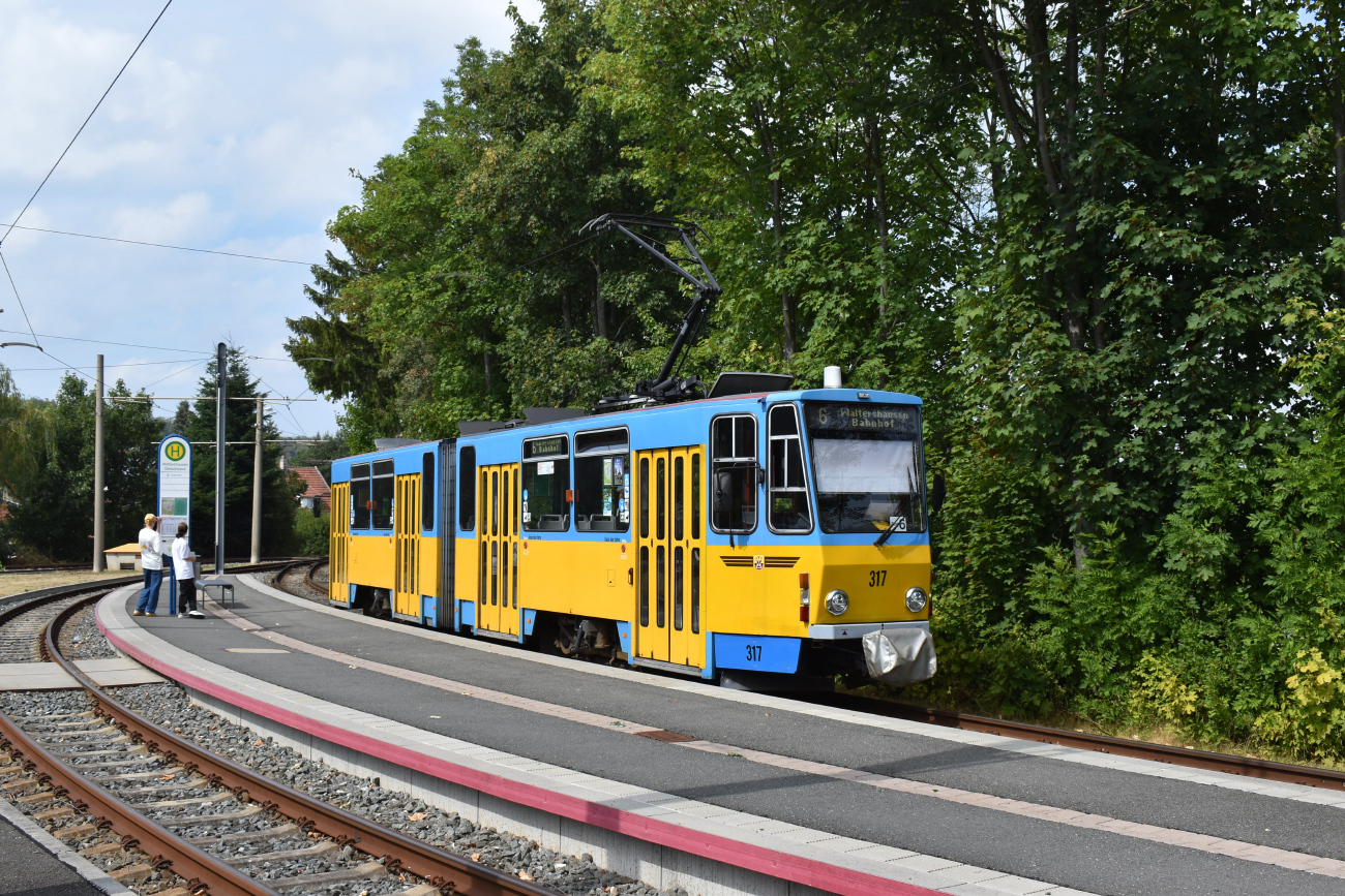 Гота, Tatra KT4DC-Z № 317