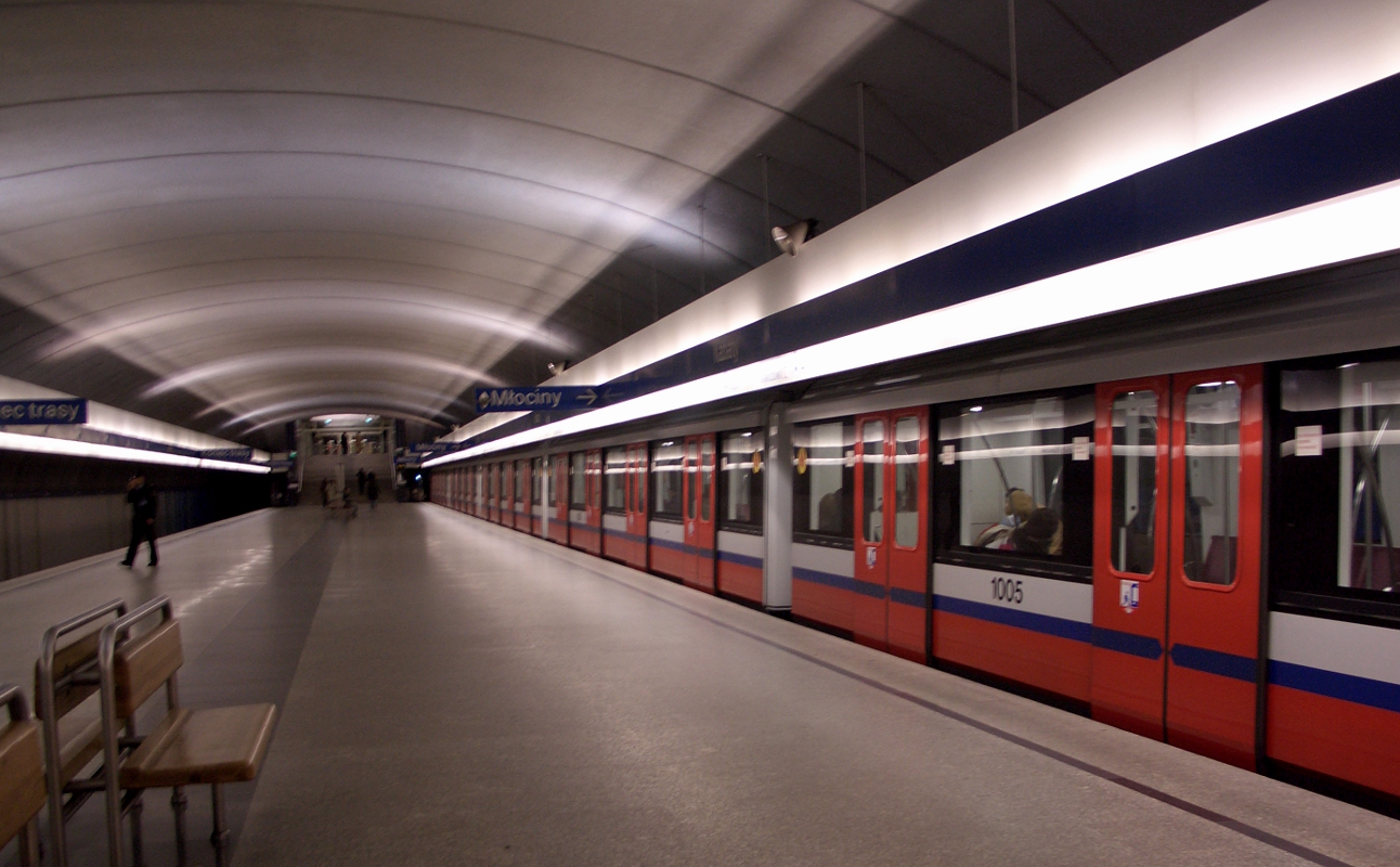 Варшава, Alstom Metropolis 98B № 1005