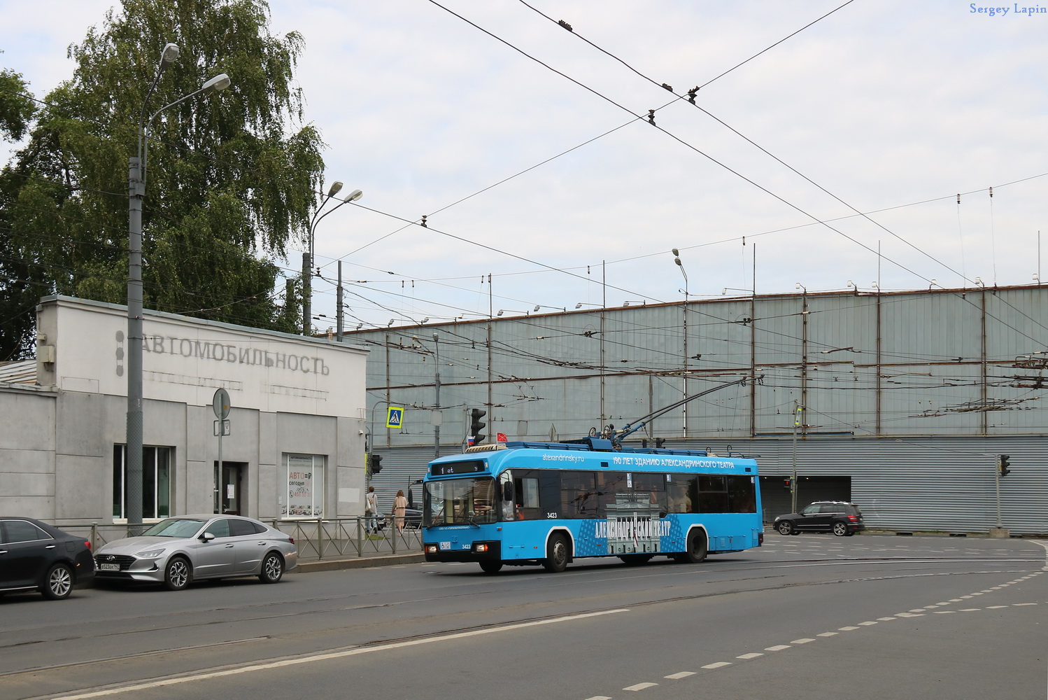 Санкт-Петербург, БКМ 321 № 3423