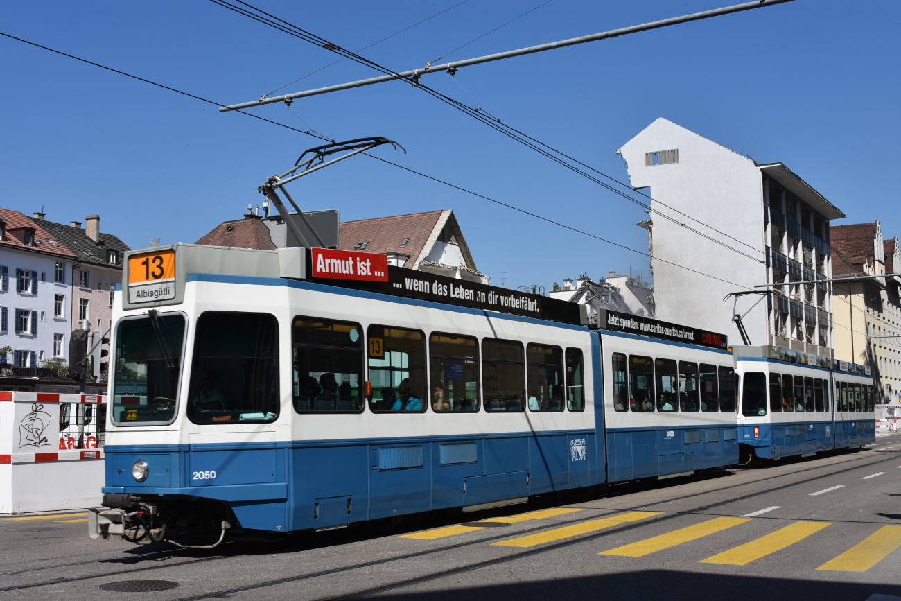 Цюрих, SWP/SIG/BBC Be 4/6 "Tram 2000" № 2050