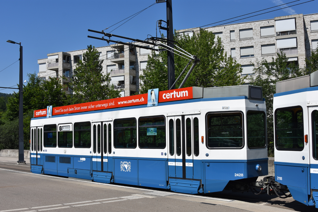 Ciurichas, SWP/SIG/ABB Be 2/4 "Tram 2000 Pony" nr. 2428