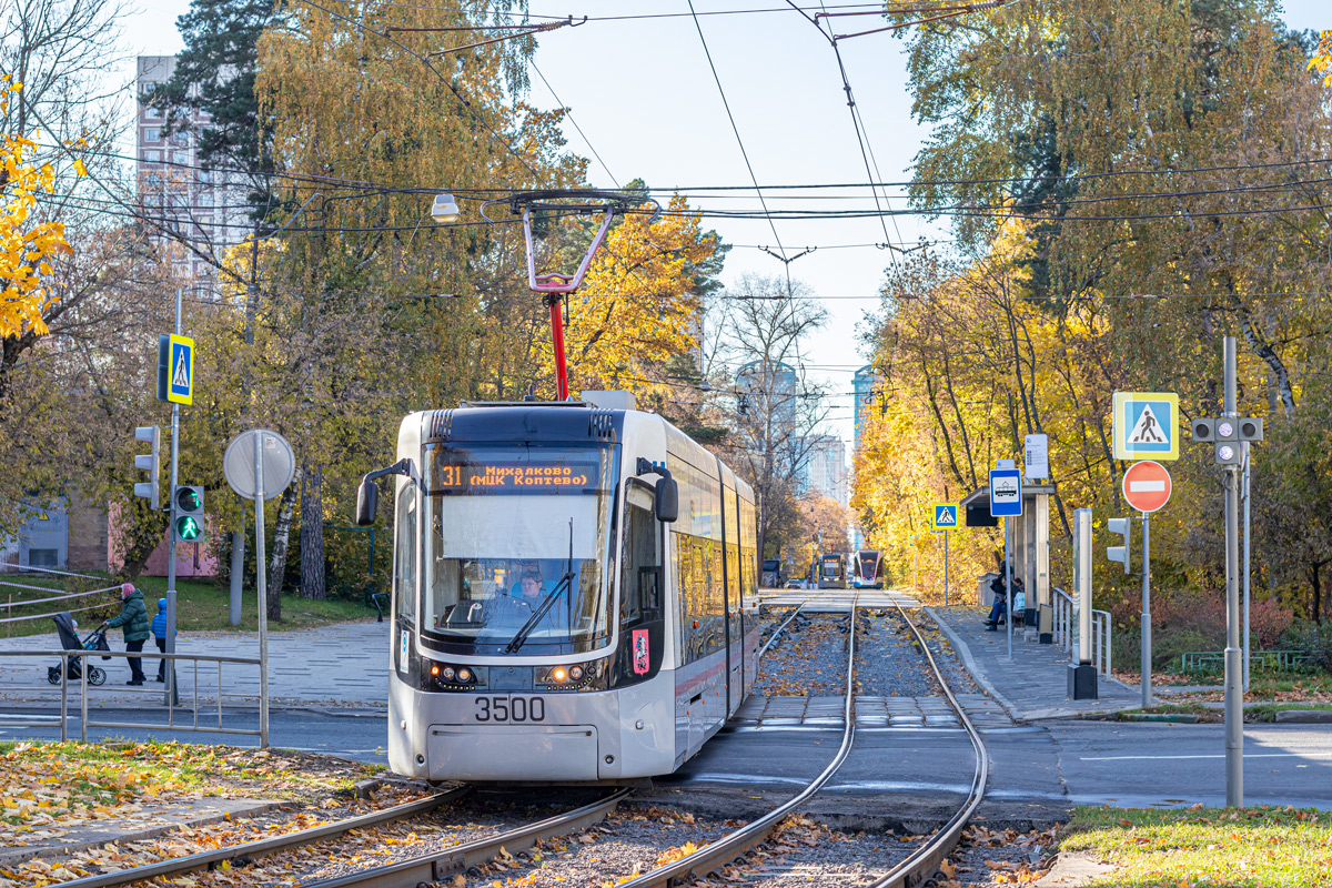 Москва, 71-414 (Pesa Fokstrot) № 3500