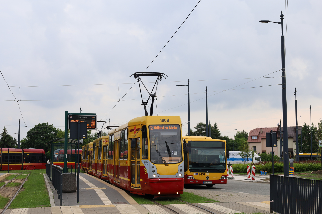 Лодзь, Konstal 805NaND № 1608