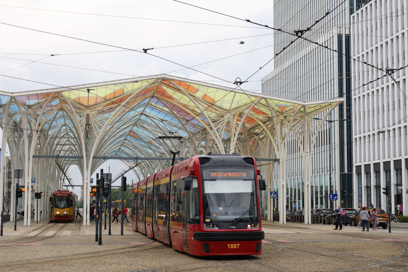 Łódź, PESA Swing 122NaL Nr. 1887