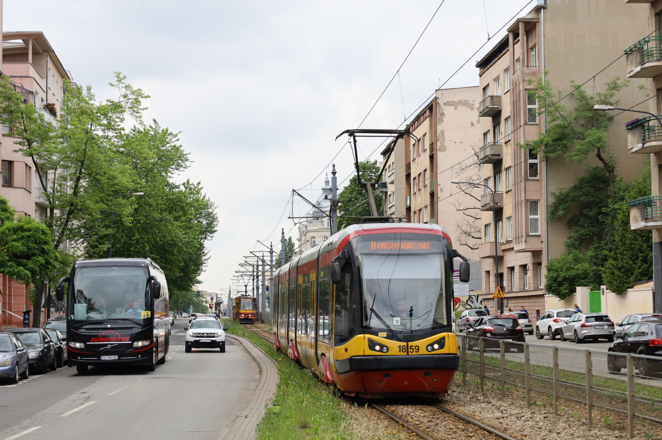 Łódź, PESA Tramicus 122N № 1859
