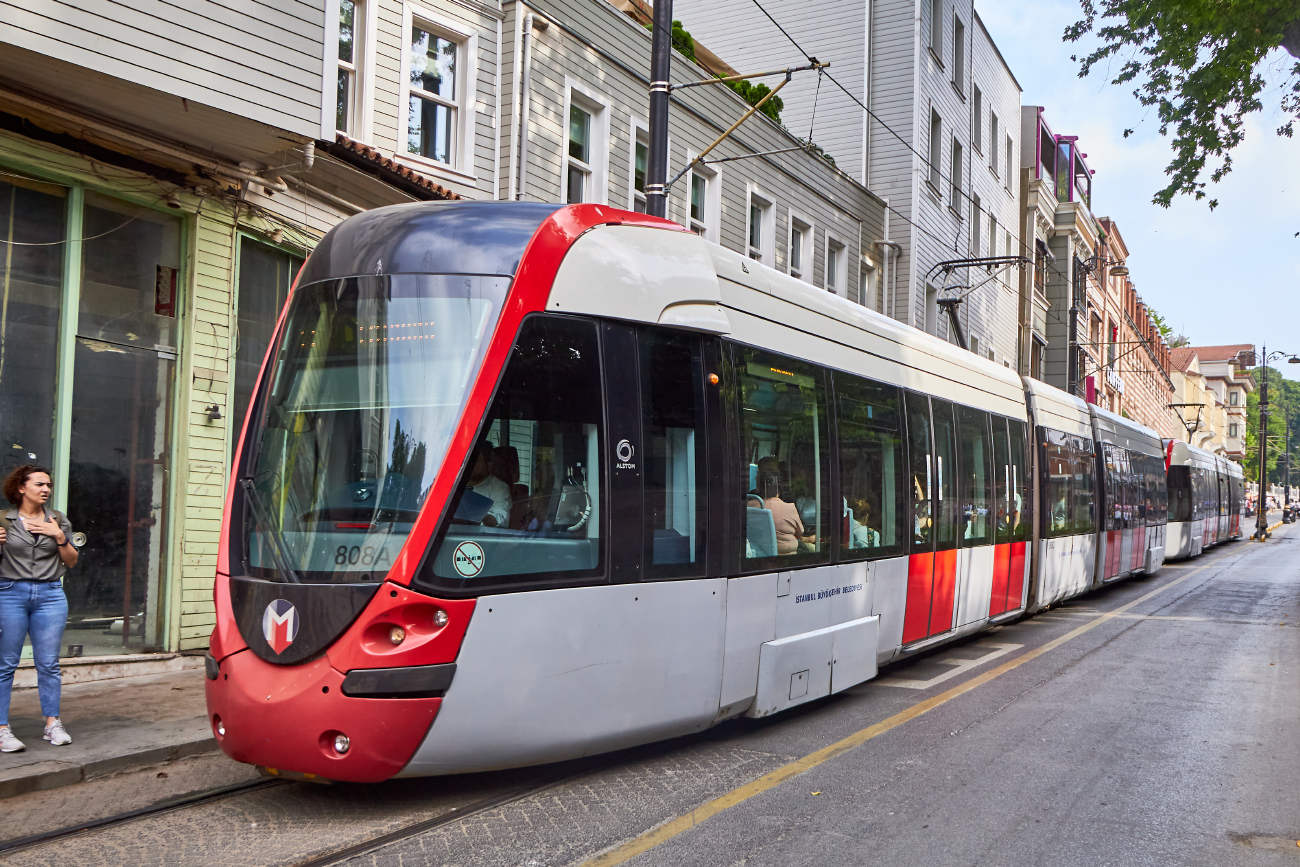 Стамбул, Alstom Citadis 304 № 808