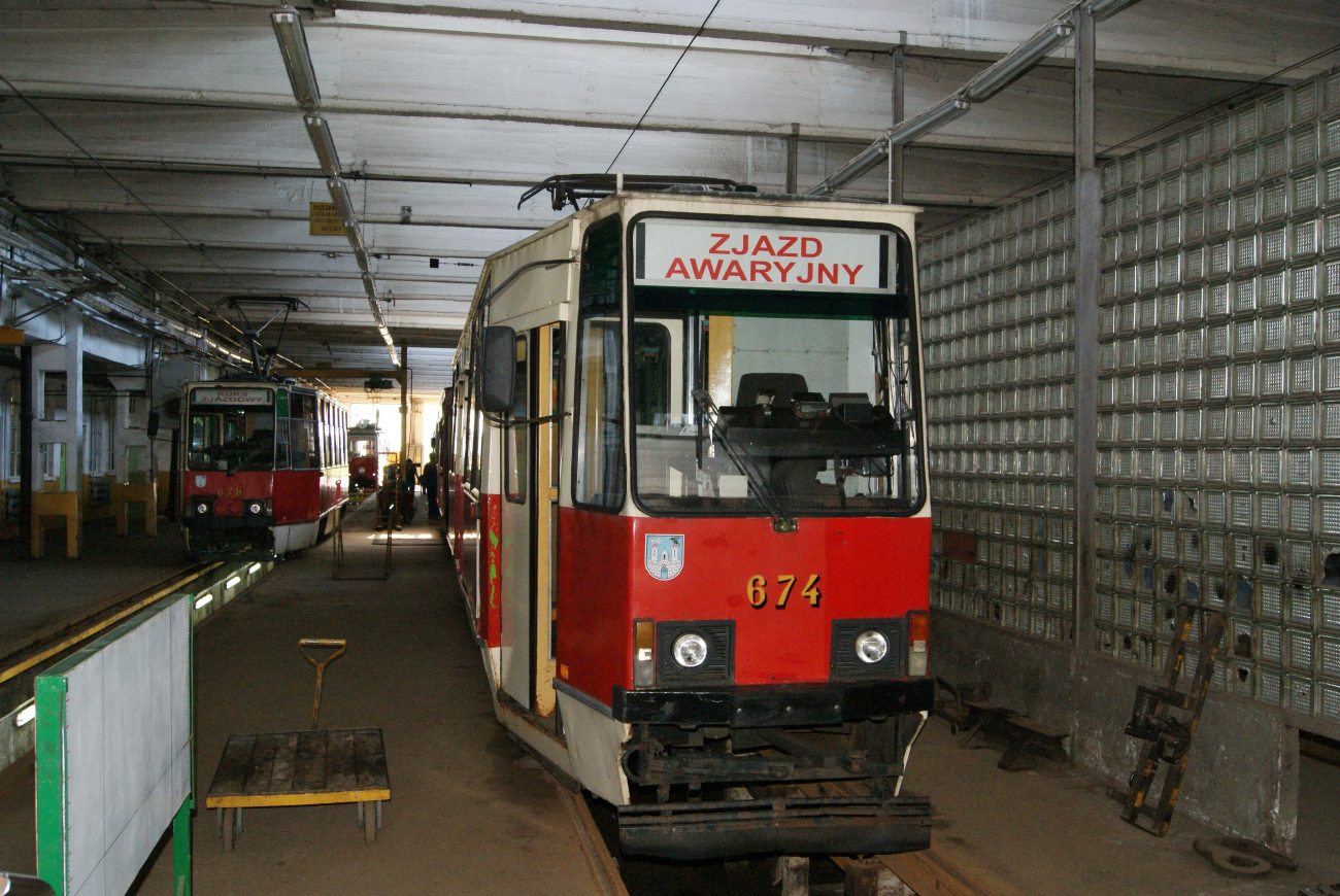 Ченстохова, Konstal 105Na № 674