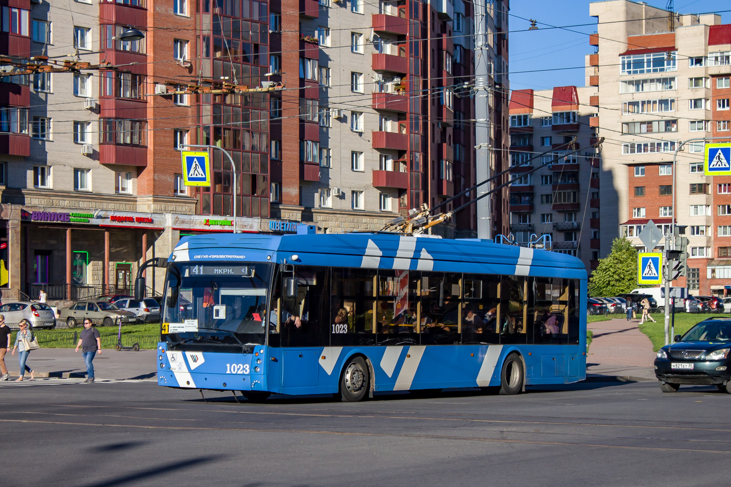 Санкт-Петербург, Тролза-5265.08 «Мегаполис» № 1023