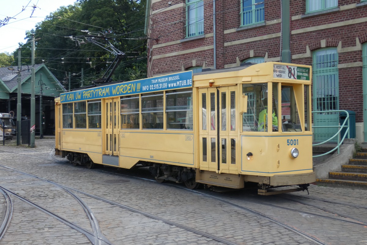 Брюссель, MIVB/STIB Series 5000 № 5001