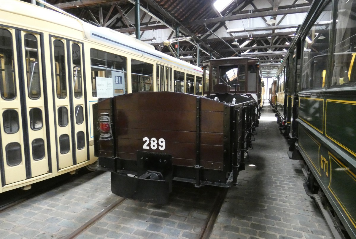 Брюссель, Двухосный прицепной вагон № 289