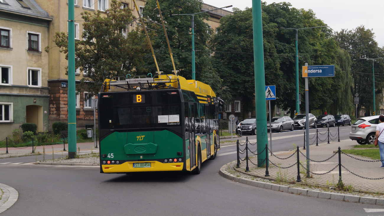 Горносилезка метрополия, Solaris Trollino IV 12 Me Electric № 45