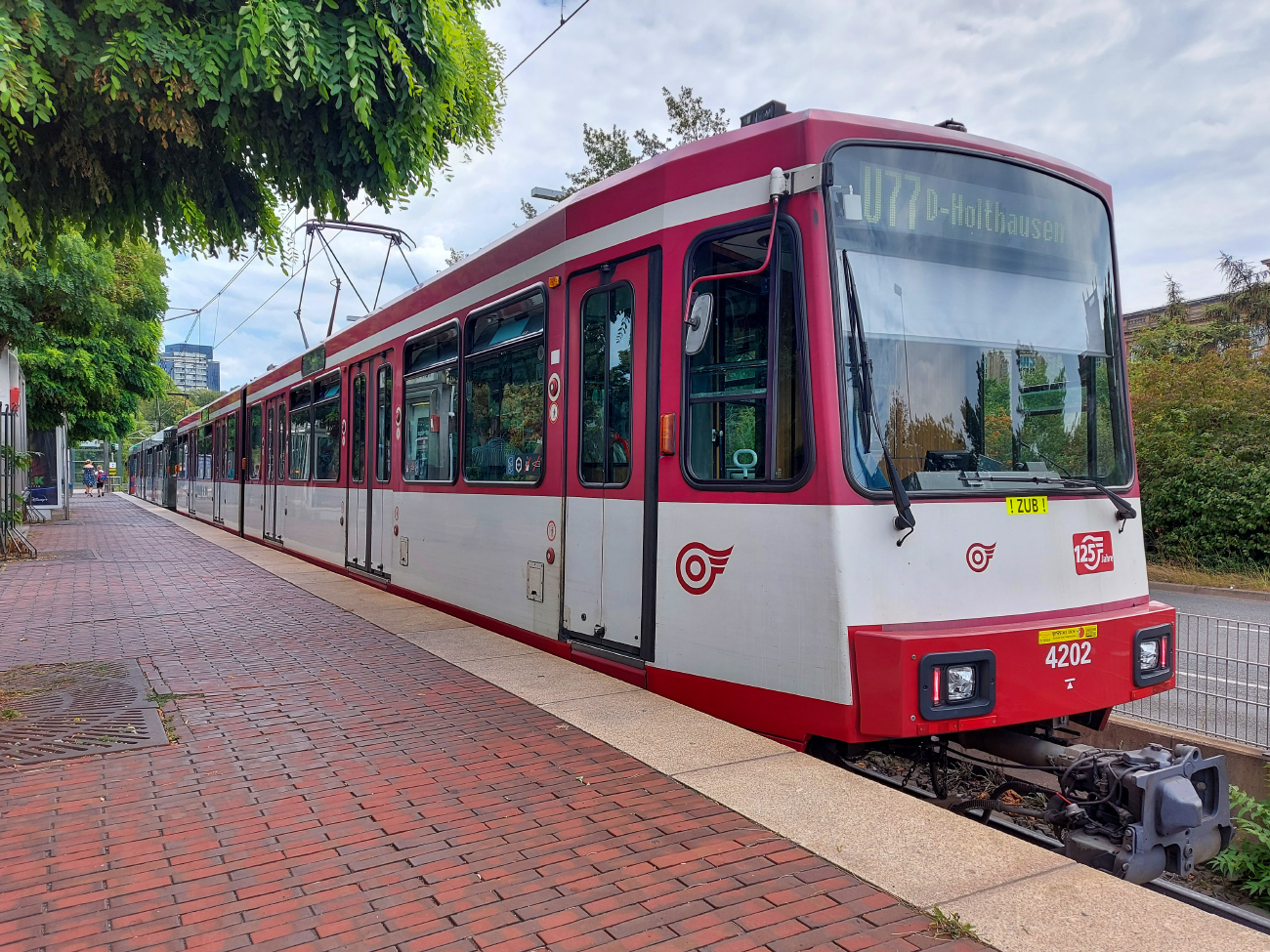 Дюссельдорф, Duewag B80D № 4202; Дюссельдорф, Duewag B80D № 4276