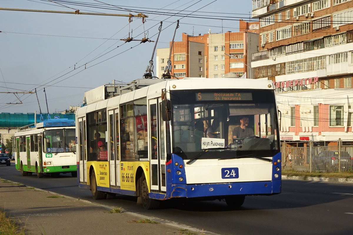 Ярославль, Тролза-5265.00 «Мегаполис» № 24 Ярославль, Тролза-5265.00 «Мегаполис» № 24
