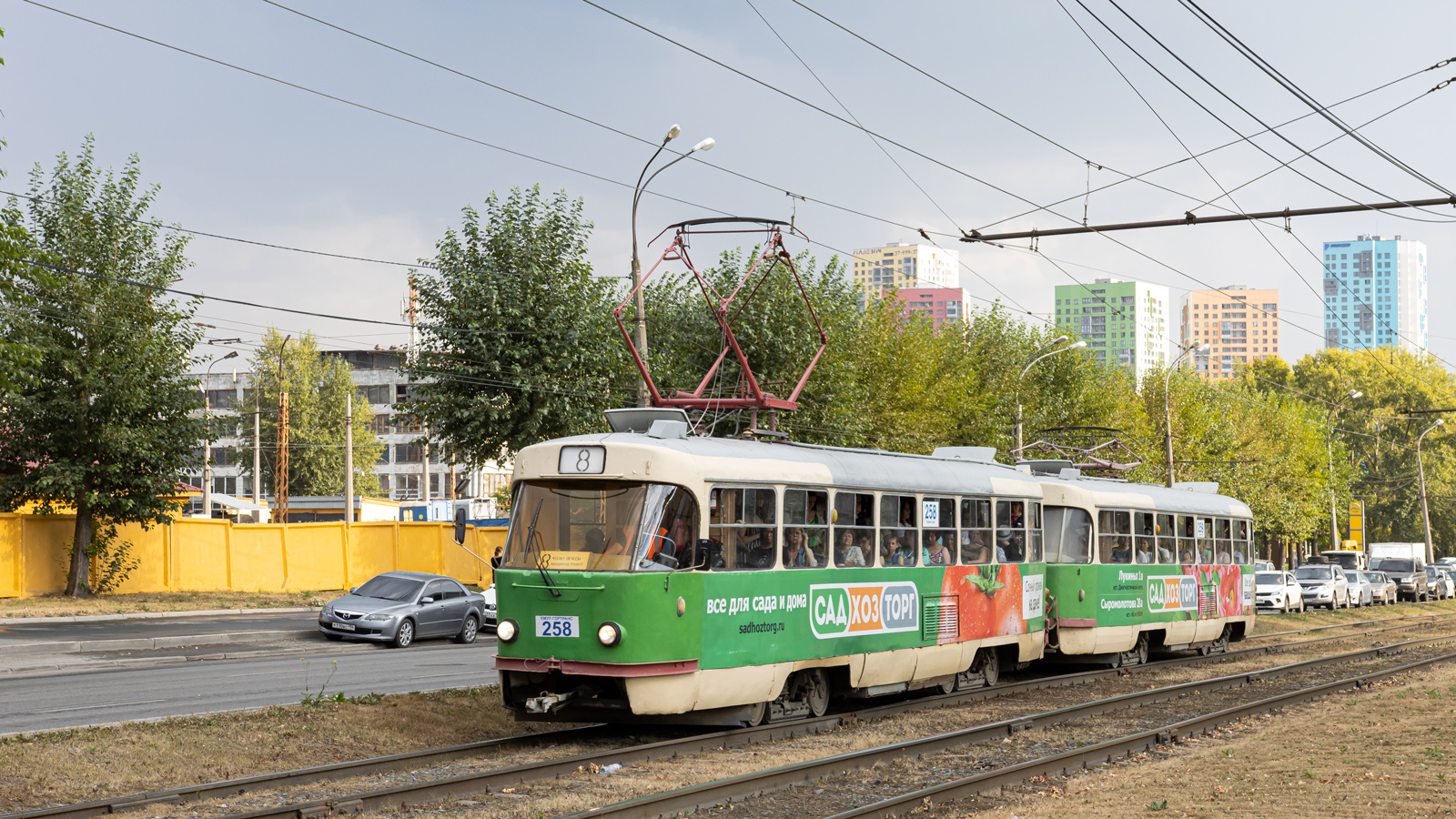 Екатеринбург, Tatra T3SU № 258