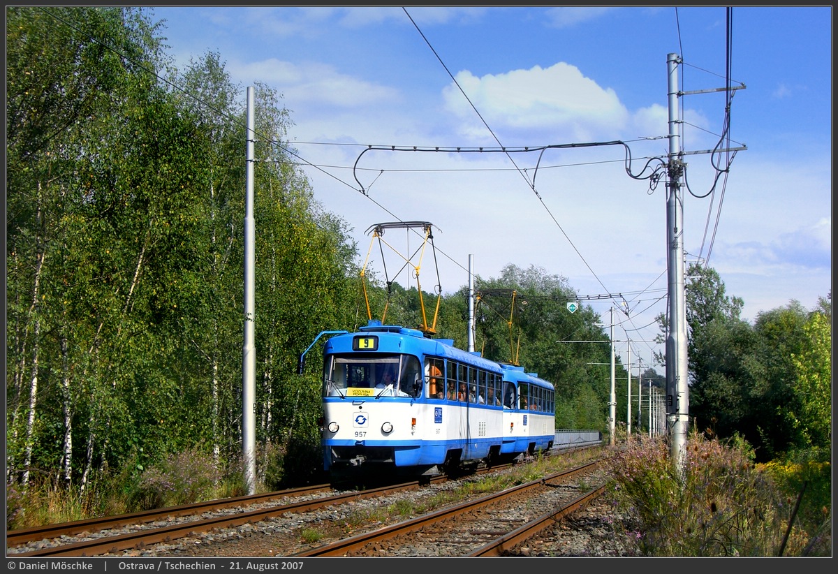 Острава, Tatra T3SUCS № 957
