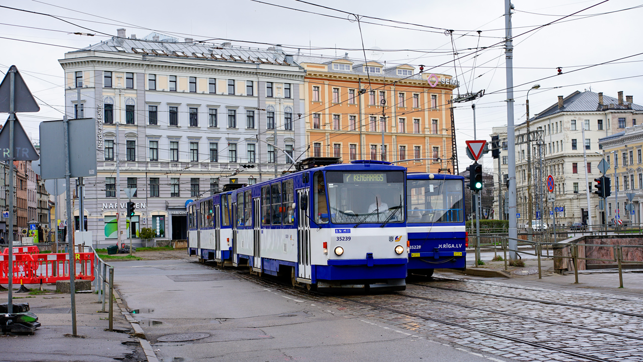 Рига, Tatra T3MR (T6B5-R) № 35239