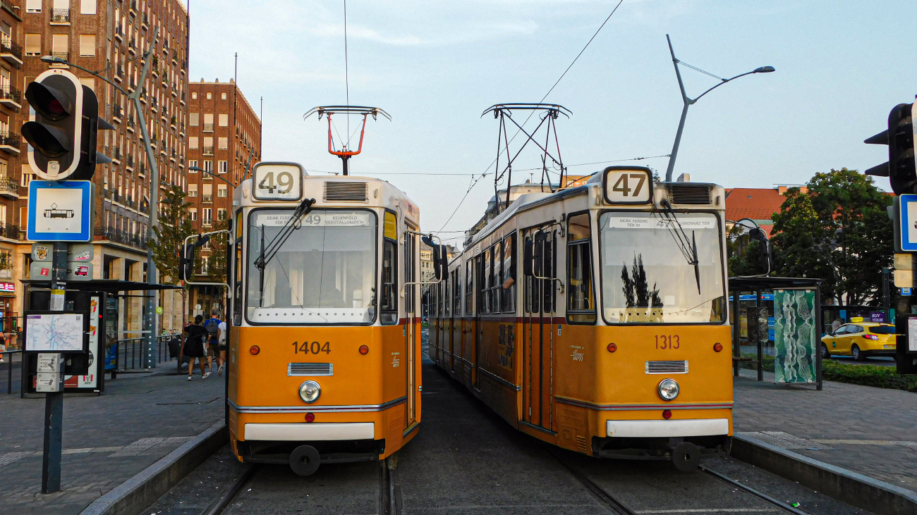 Budapest, Ganz CSMG2 — 1404; Budapest, Ganz CSMG2 — 1313