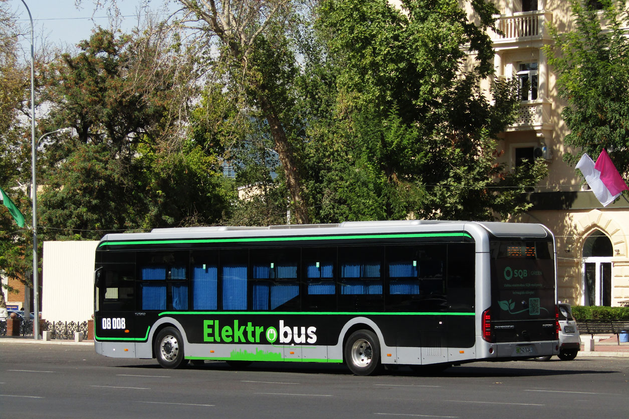 Ташкент, Yutong ZK6126BEVG № 08008