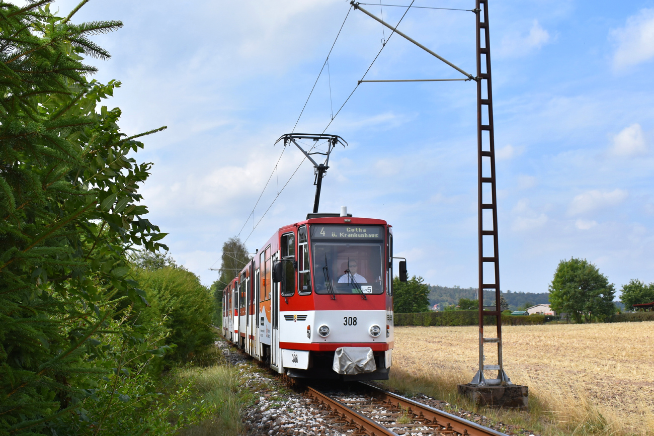 Гота, Tatra KT4D № 308