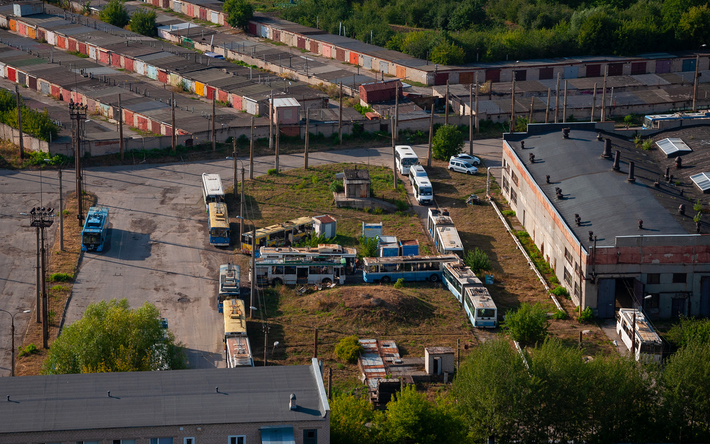 Рязань, ЗиУ-682ГМ1 (с широкой передней дверью) № (5428) (3118); Рязань — Депо, конечные станции и кольца