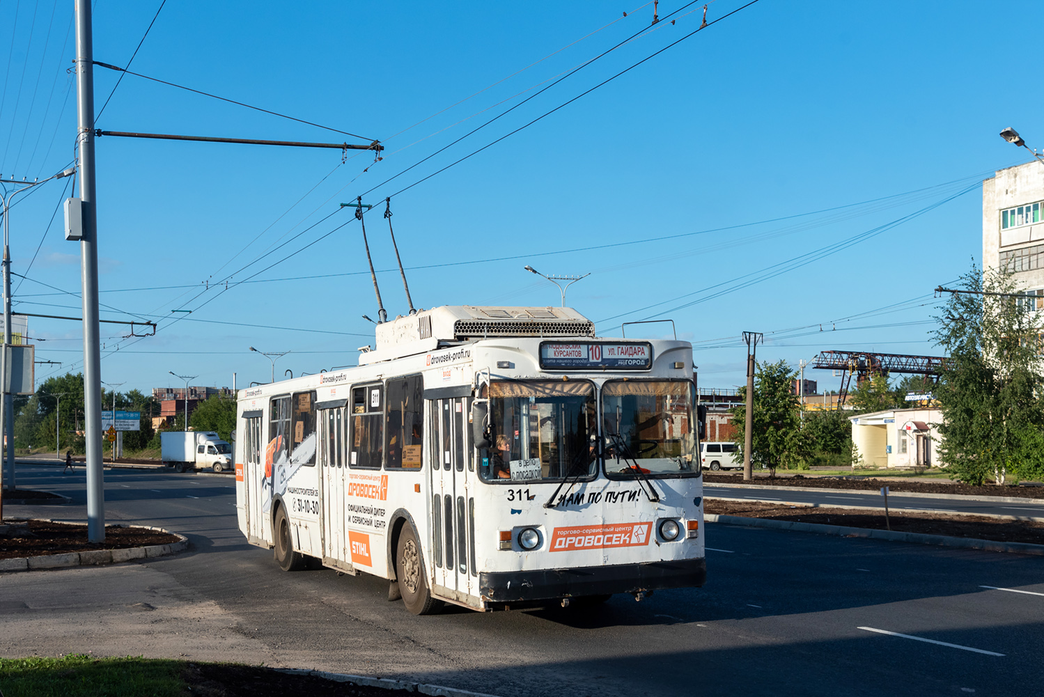 Йошкар-Ола, ЗиУ-682ГМ1 (с широкой передней дверью) № 311