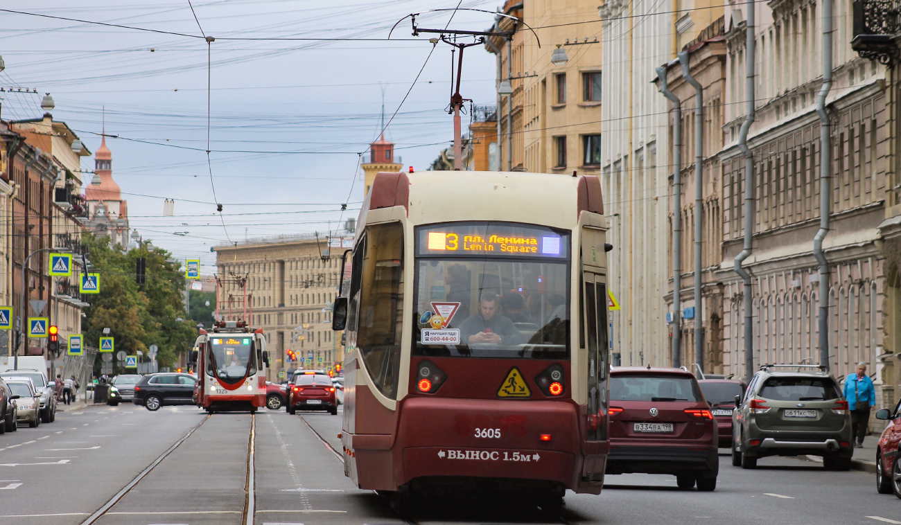 Санкт-Петербург, ЛМ-68М2 (ОЭВРЗ) № 3605