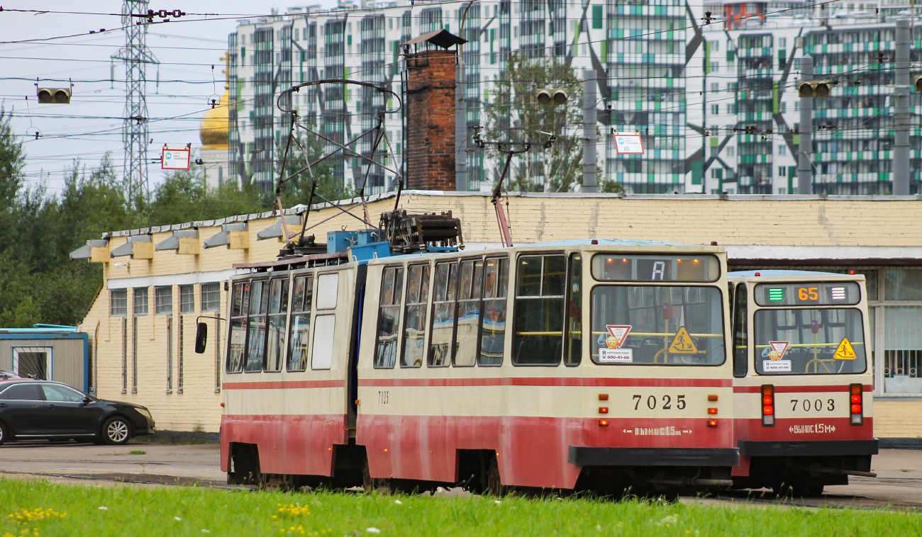Санкт-Петербург, ЛВС-86К № 7025