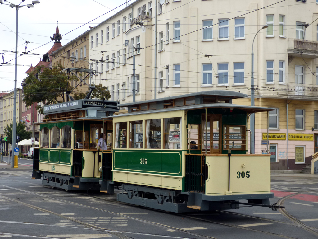 Poznań, Modertrans/Weyer 2-axle trailer car č. 305