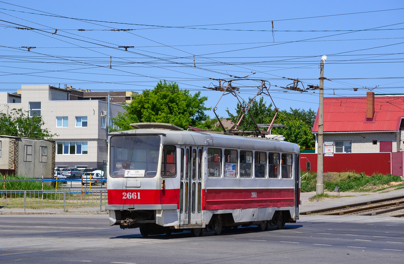 Volgograd, Tatra T3SU mod. VZSM # 2661