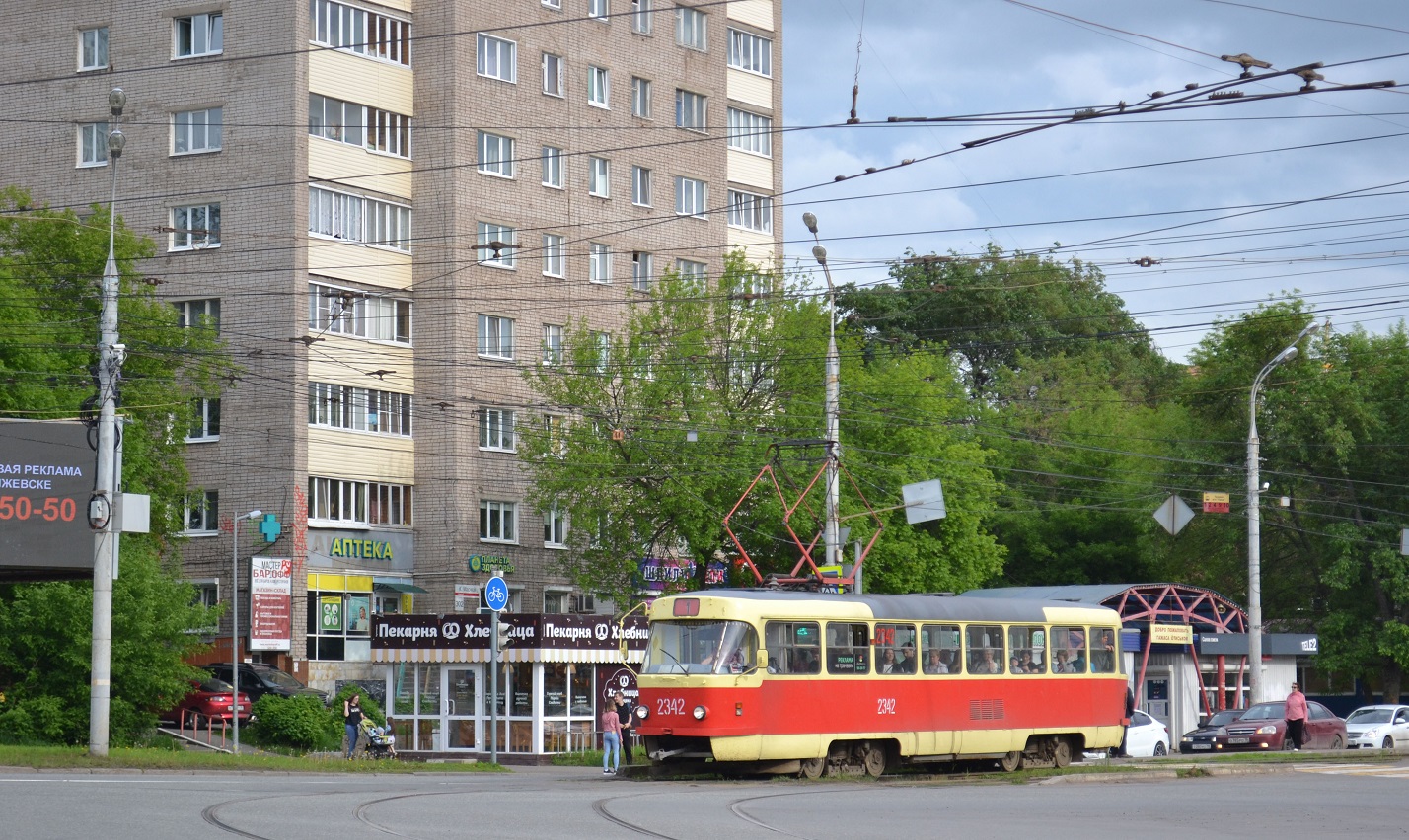 Ижевск, Tatra T3K № 2342