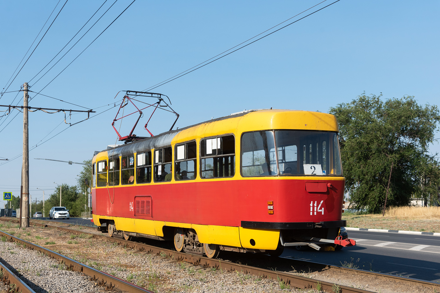 Volzsszkij, Tatra T3SU — 114