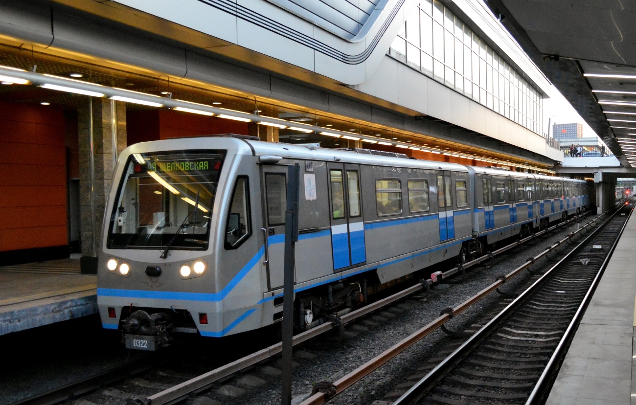 Москва, 81-740.4 «Русич» № 0322