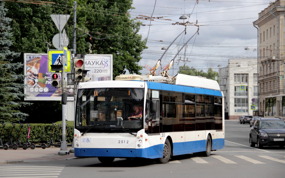 Санкт-Петербург, Тролза-5265.00 «Мегаполис» № 2512