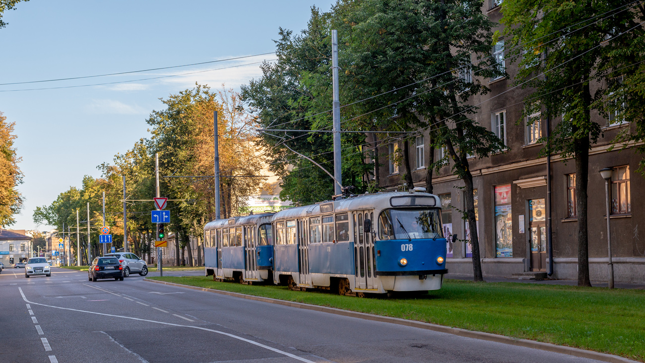 Даугавпилс, Tatra T3DC1 № 078 Даугавпилс, Tatra T3DC1 № 078